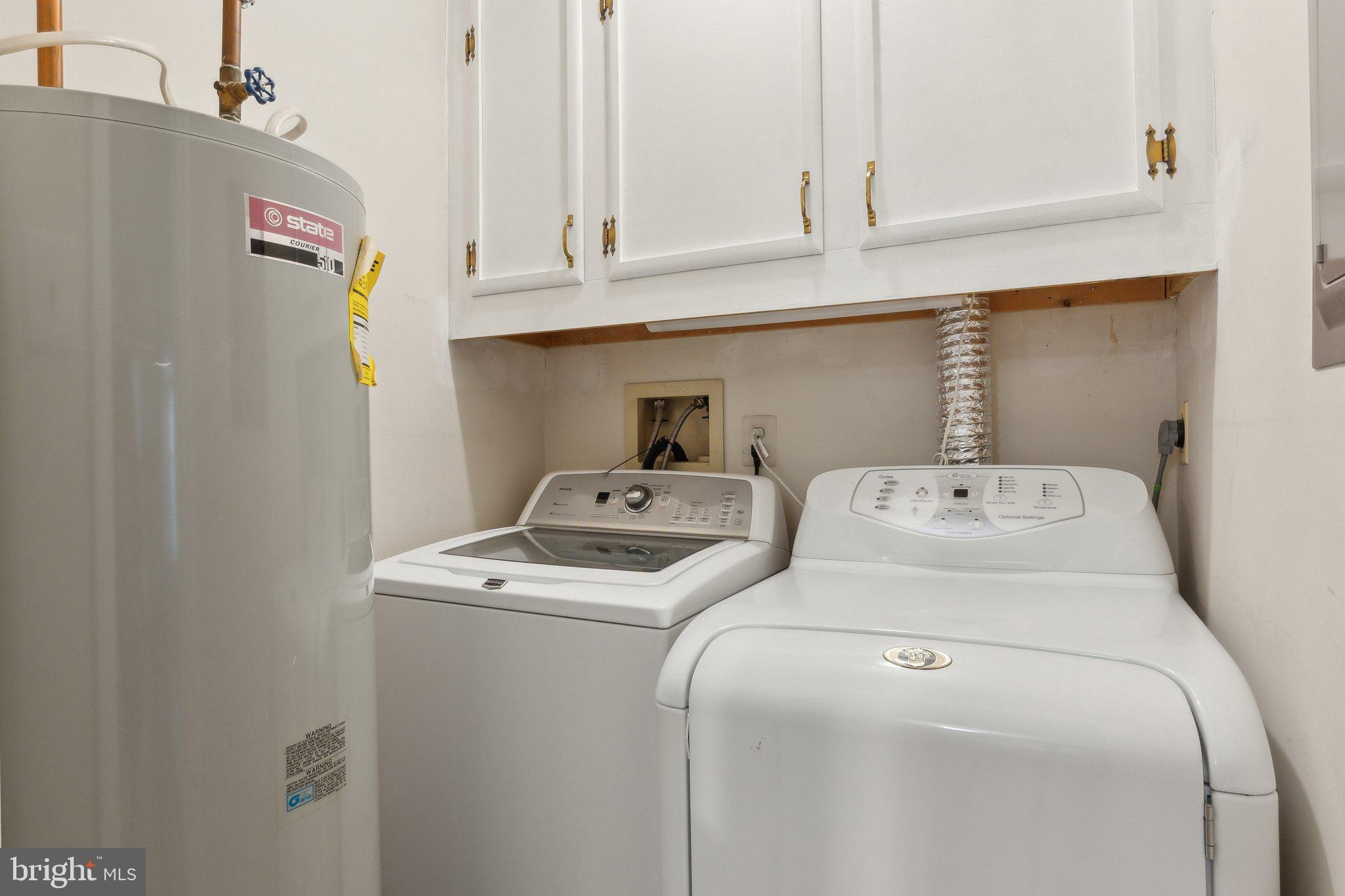 815 Deering Road, Unit 7H Pasadena, MD 21122 - Photo 23 of 24 a utility room with dryer and washer