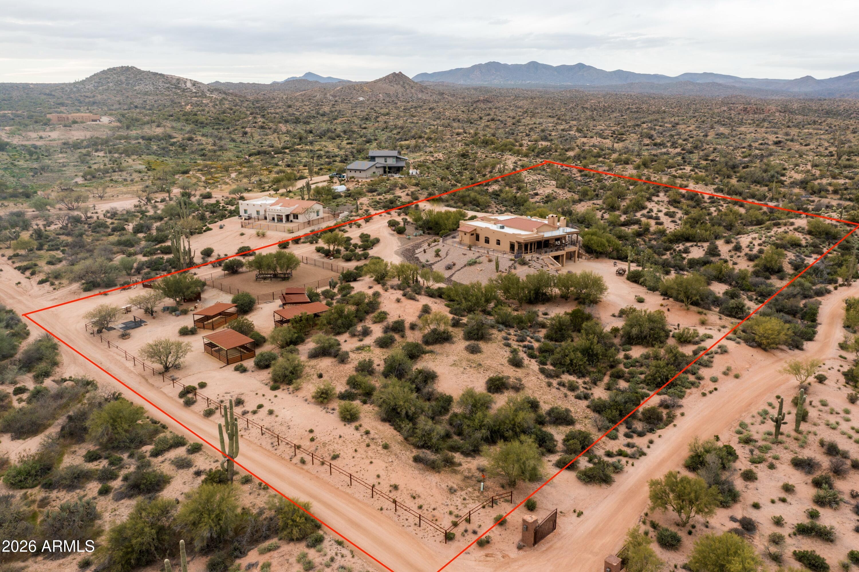 13906 East Montello Road Scottsdale, AZ 85262 - Photo 11 of 110 Property Lines