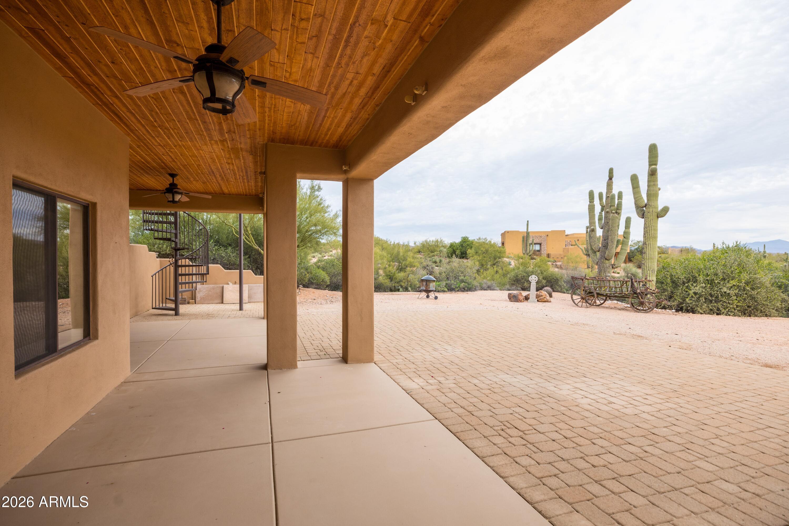 13906 East Montello Road Scottsdale, AZ 85262 - Photo 57 of 110 Bottom Patio