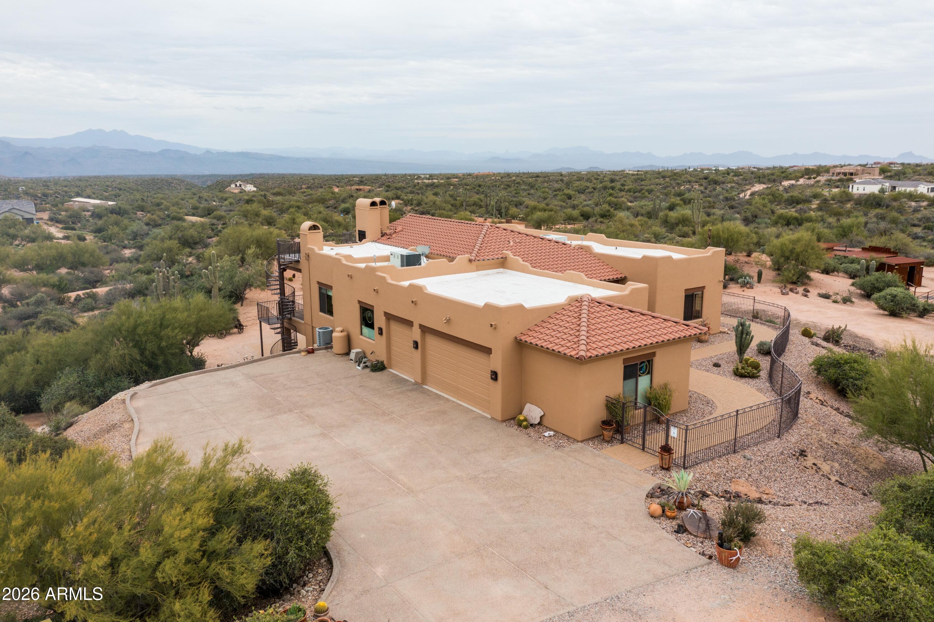 13906 East Montello Road Scottsdale, AZ 85262 - Photo 91 of 110 Aerial of Property