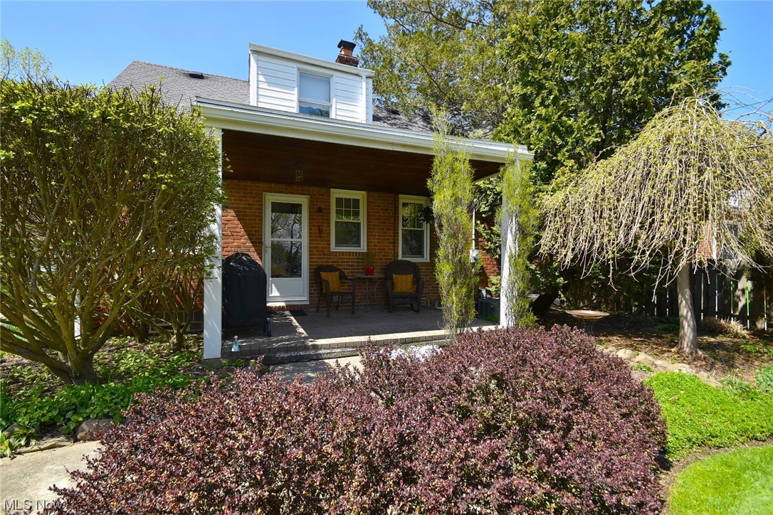 1531 Sheffield Road Cleveland, OH 44121 - Photo 28 of 34 Relax in the shade on this covered back porch!