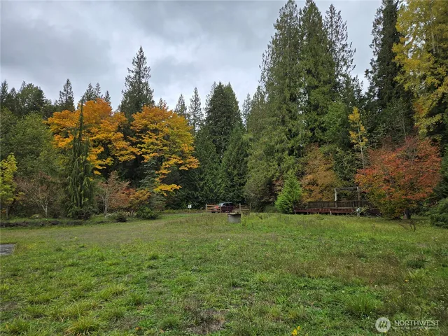 a view of outdoor space and yard