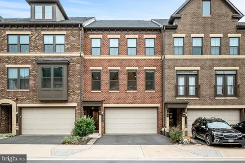 a front view of a building