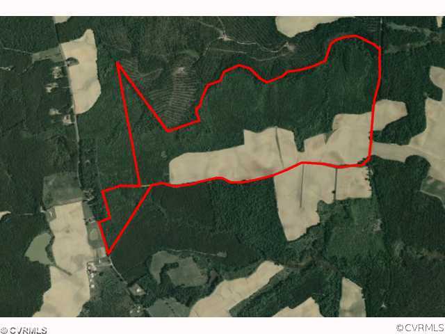 0 Fox Branch Road Drewryville, VA 23844 - Photo 1 of 3 Aerial View