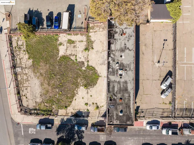 front view of a building with large windows