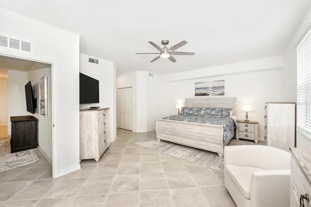 a view of a room with rack on the wall