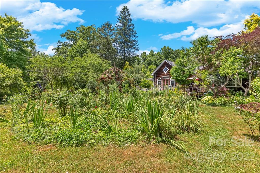 528 Padgettown Road Black Mountain, NC 28711 - Photo 20 of 37 a backyard of a house with lots of green space