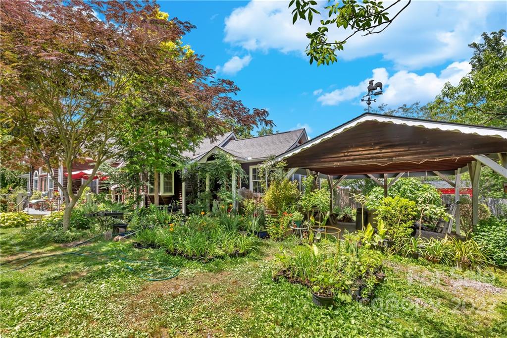 528 Padgettown Road Black Mountain, NC 28711 - Photo 26 of 37 a view of backyard with seating space