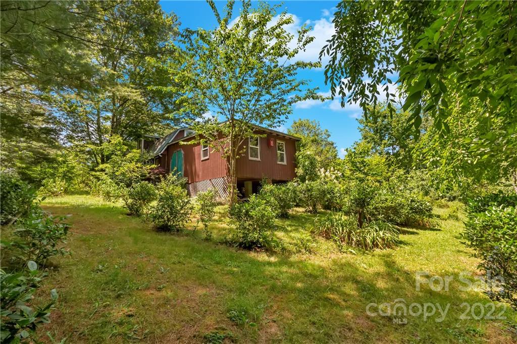 528 Padgettown Road Black Mountain, NC 28711 - Photo 27 of 37 a view of a big yard with large trees