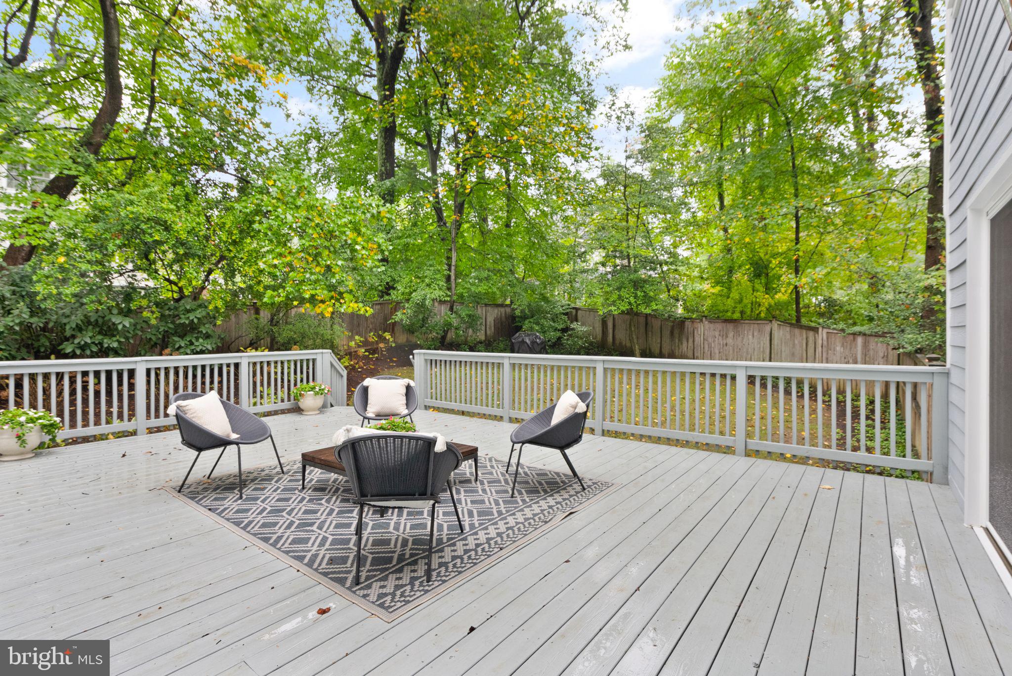 6006 Chesterbrook Road McLean, VA 22101 - Photo 52 of 63 Large Spacious Deck
