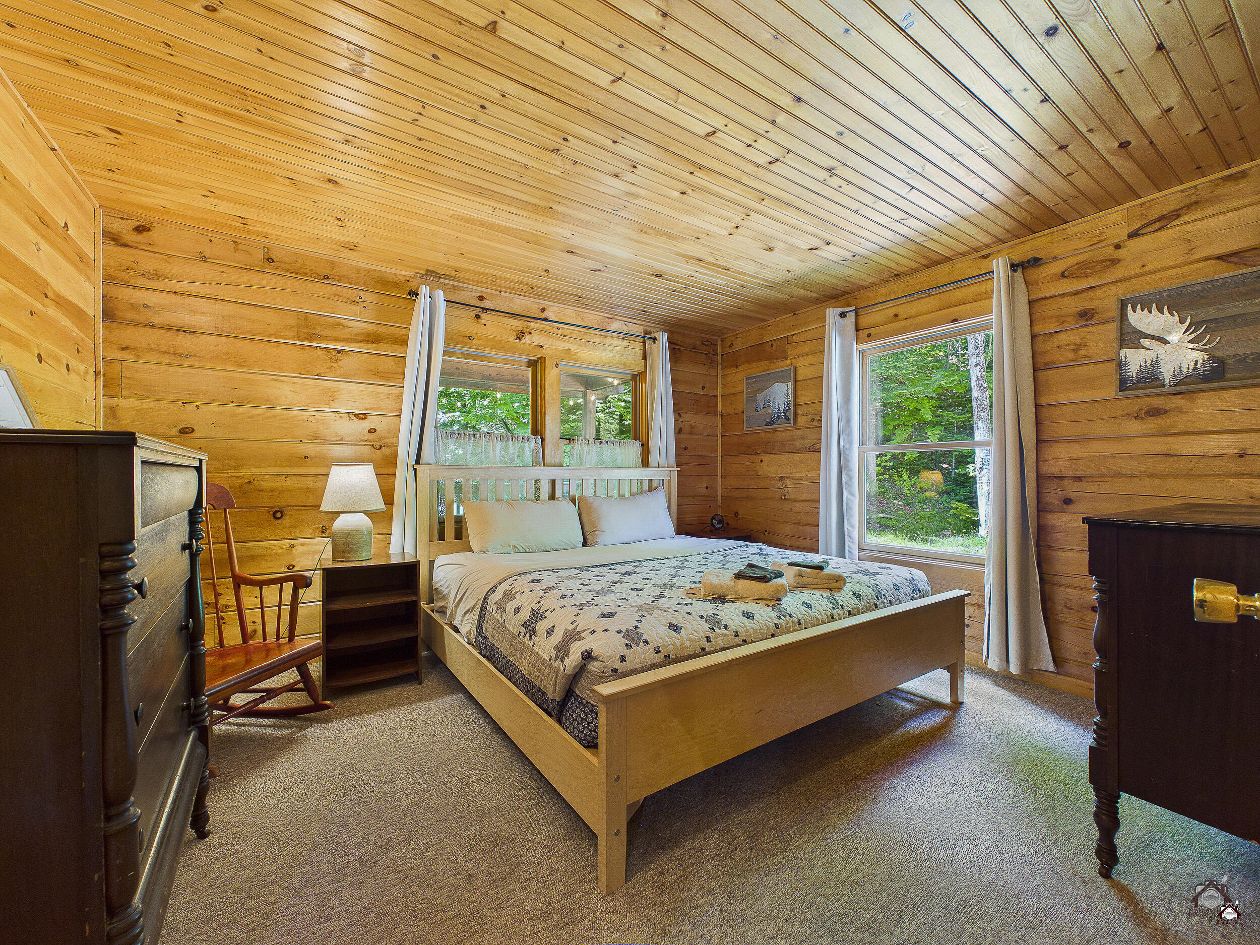 42 Porter Nadeau Road Eustis, ME 04936 - Photo 15 of 47 main house bedroom