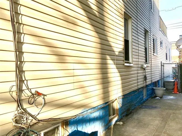 a view of a house with a window