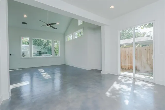 a view of livingroom with window
