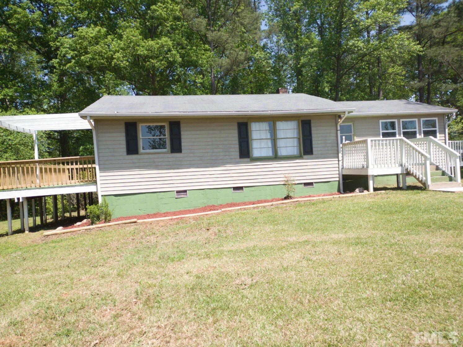 563 Williams Road Spring Hope, NC 27882 - Photo 2 of 16 a front view of a house with a yard