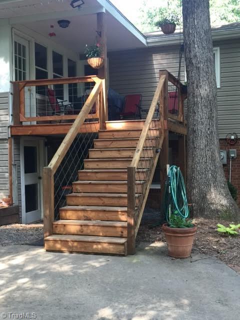 4221 Beckerdite Road Sophia, NC 27350 - Photo 26 of 28 Covered Deck