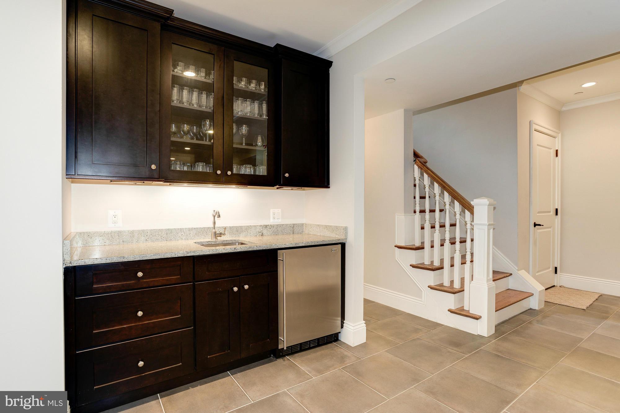 6220 Winnebago Road Bethesda, MD 20816 - Photo 24 of 29 Basement Wet Bar