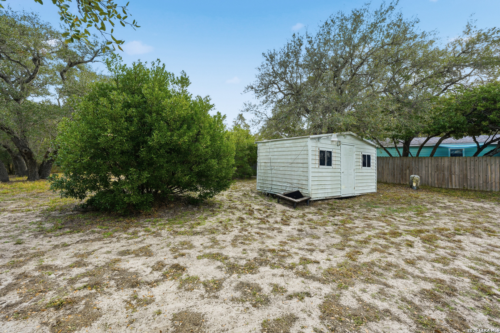 514 North 6th Street Fulton, TX 78358 - Photo 27 of 34 a backyard of a house with lots of green space