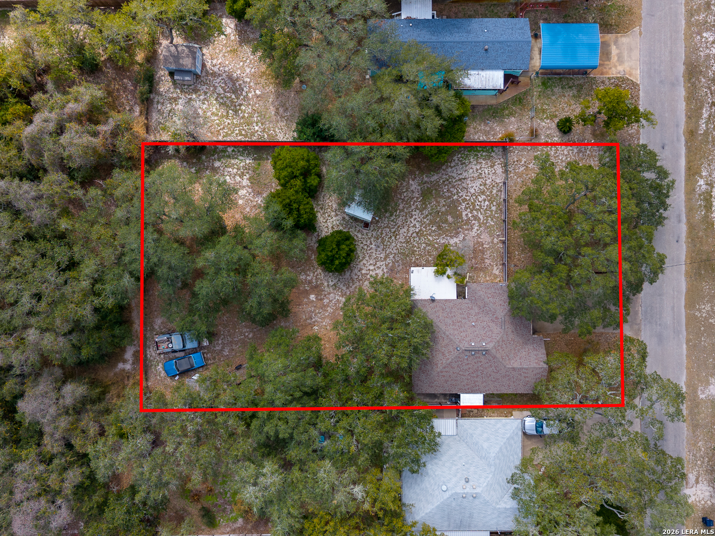 514 North 6th Street Fulton, TX 78358 - Photo 32 of 34 an aerial view of a house