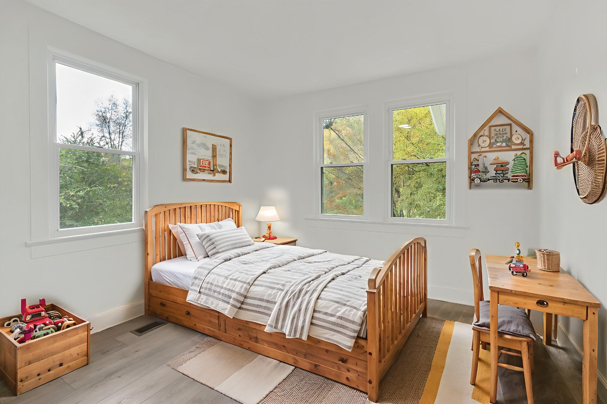 5060 Drakes Branch Road Nashville, TN 37218 - Photo 14 of 43 a bedroom with bed and windows