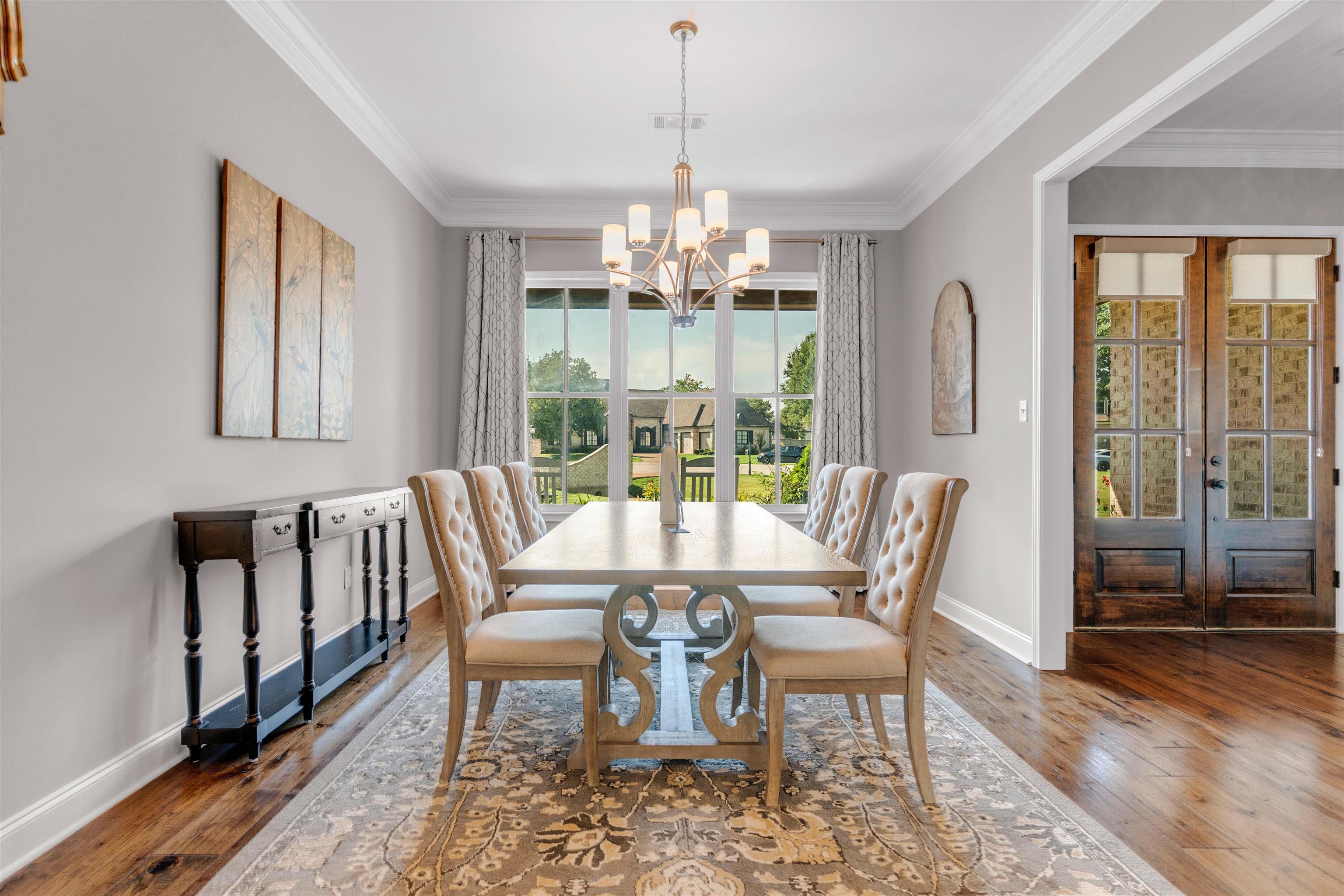 75 Windgrove Cove Piperton, TN 38017 - Photo 16 of 40 a view of a dining room with furniture window and wooden floor