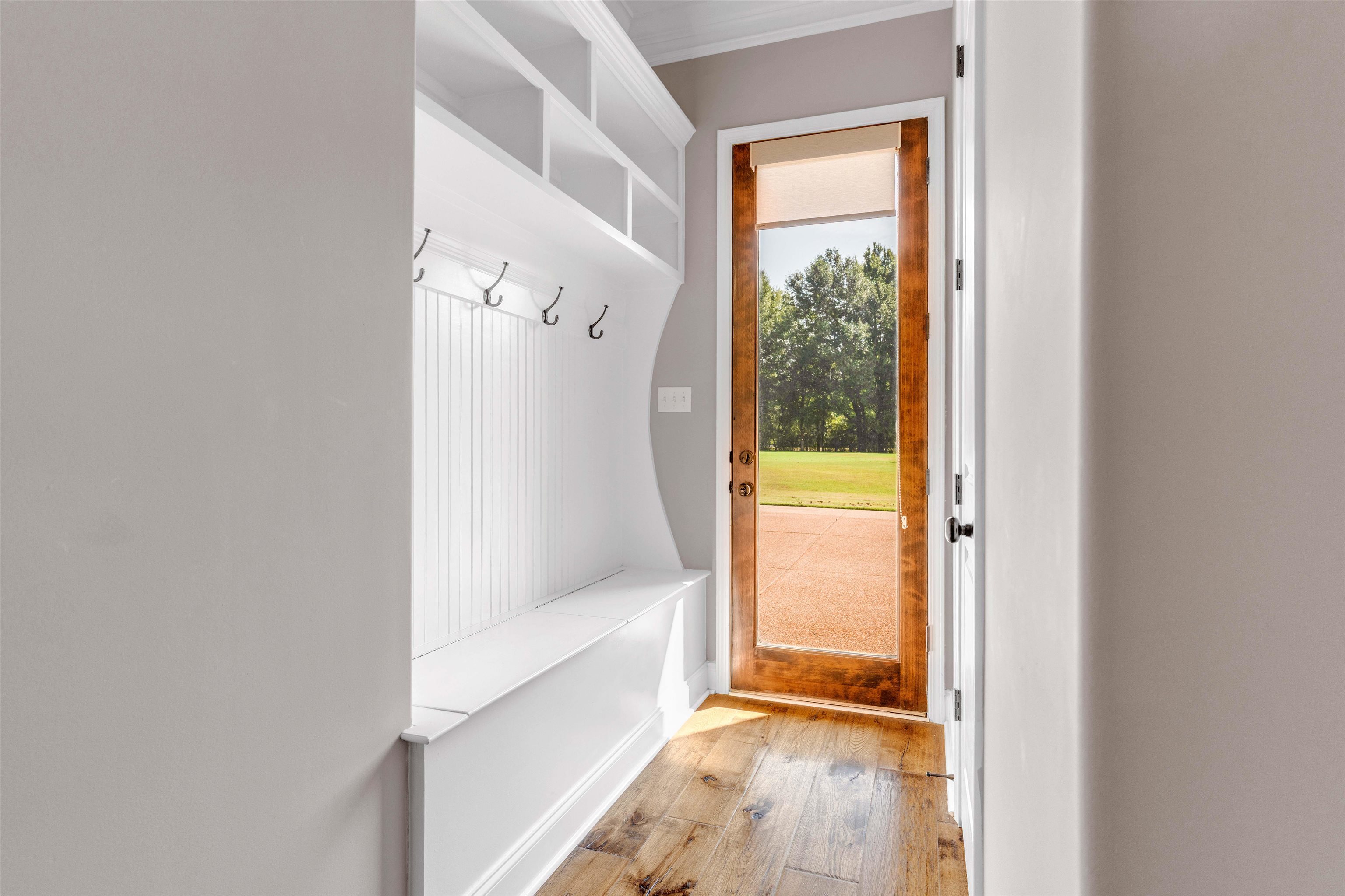 75 Windgrove Cove Piperton, TN 38017 - Photo 17 of 40 a view of an entryway with wooden floor and door