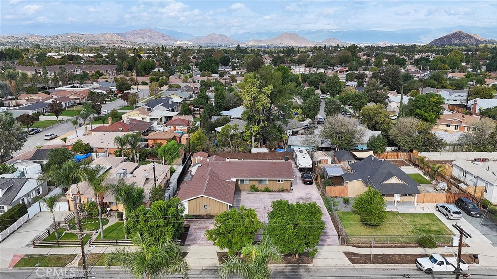 5121 Sierra Street Riverside, CA 92504 - Photo 7 of 34 an aerial view of residential houses with outdoor space