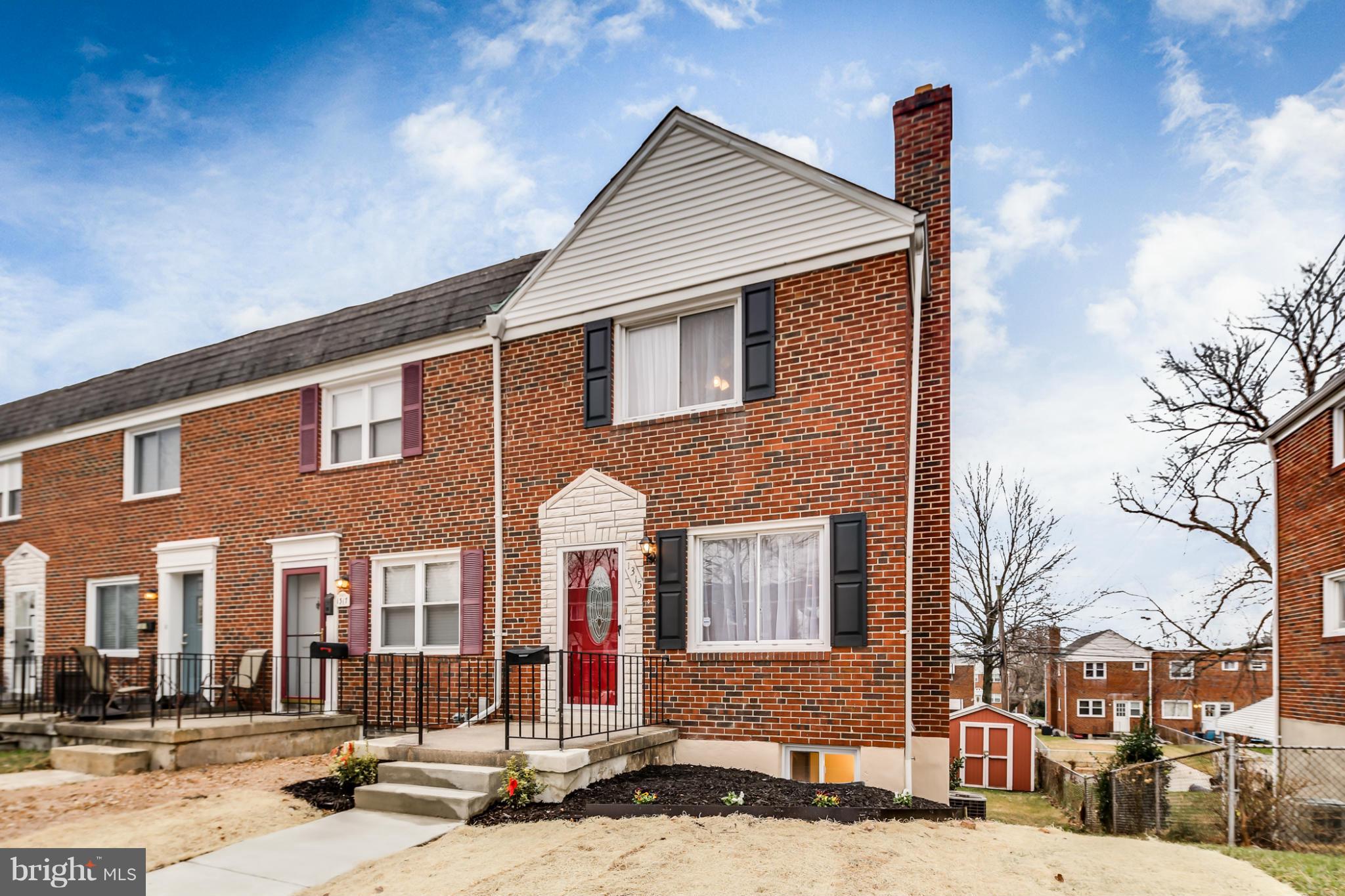 1315 Deanwood Road Baltimore, MD 21234 - Photo 4 of 30 a front view of a house with a yard