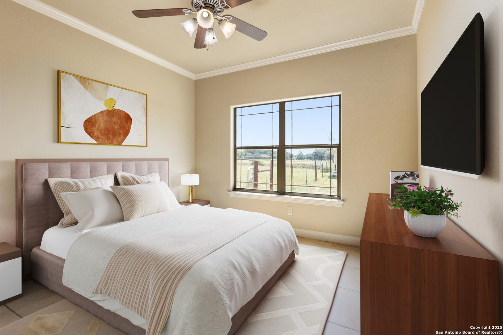 338 Tower Road San Antonio, TX 78223 - Photo 21 of 26 a bedroom with a bed and window