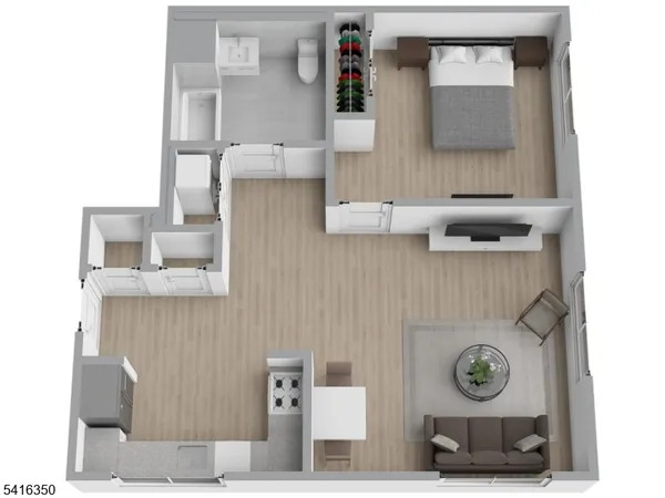 a view of living room with furniture and baby