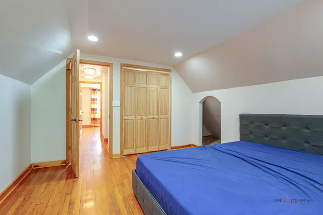 a view of balcony with furniture and wooden floor