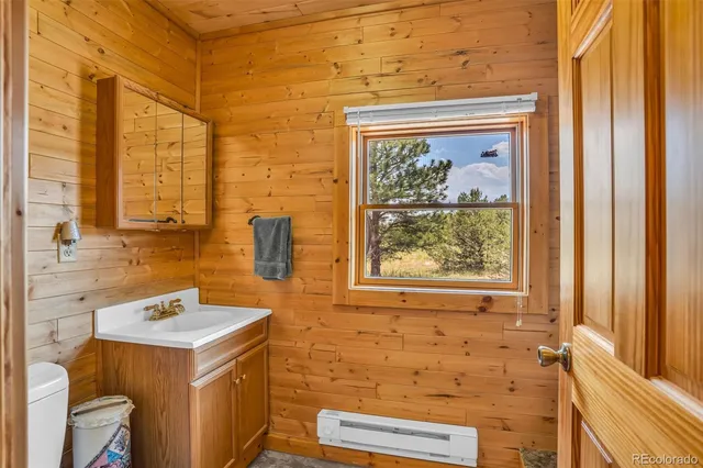 a outdoor view with a sitting space