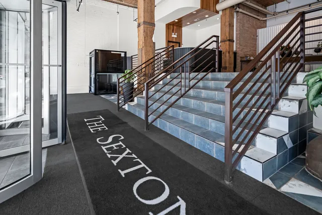 a view of a corridor