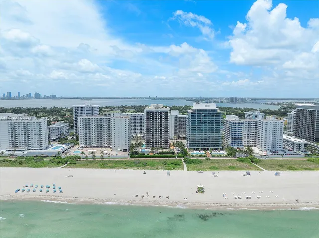 a view of a wooden bench