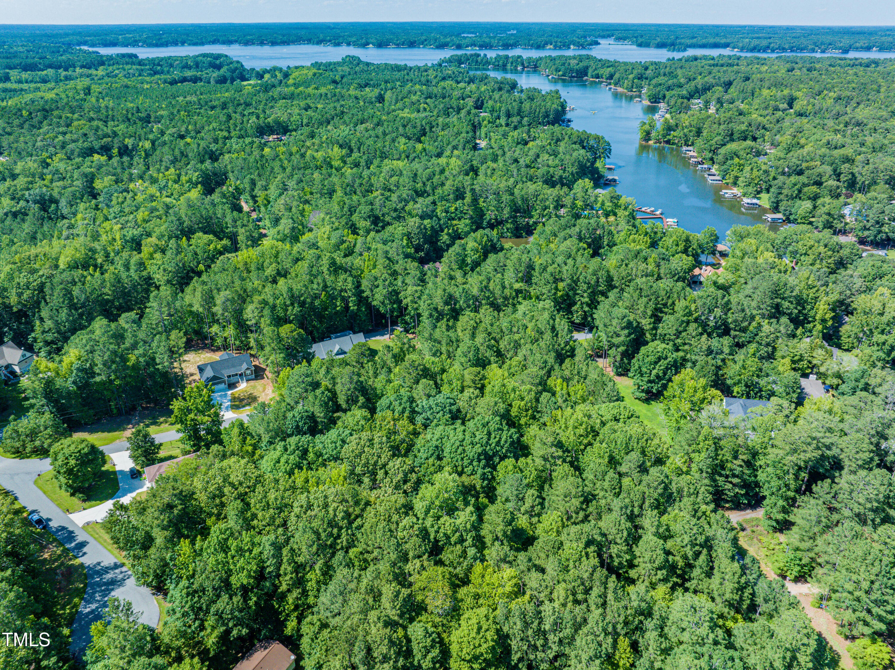 Lot 6 Rabbit Bottom Circle Littleton, NC 27850 - Photo 14 of 39 an aerial view of residential house with outdoor space and trees all around
