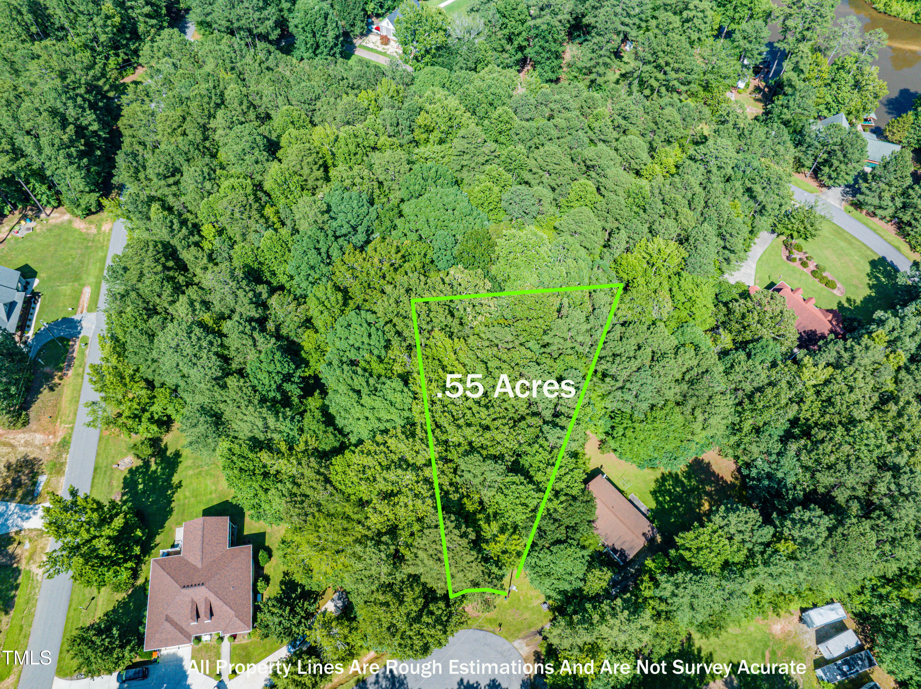 Lot 6 Rabbit Bottom Circle Littleton, NC 27850 - Photo 8 of 39 an aerial view of a house with a yard