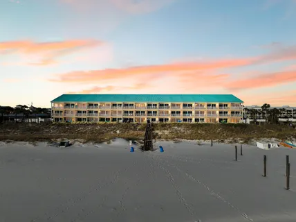 a view of city and ocean