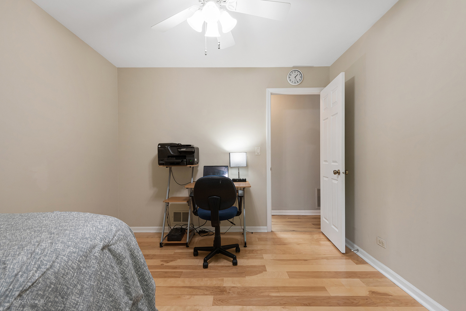 -n120 Windermere Road, Unit 2008 Winfield, IL 60190 - Photo 18 of 23 a view of workspace with wooden floor