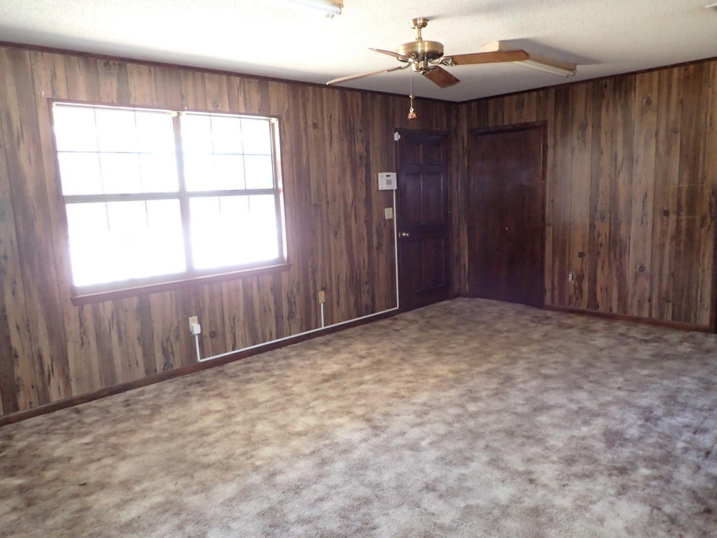 5326 Olin Merritt Street Baker, FL 32531 - Photo 9 of 9 an empty room with windows and chandelier fan