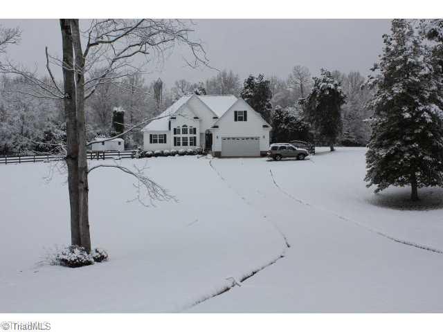 3129 Clear Ridge Drive Trinity, NC 27370 - Photo 16 of 16 Exterior Front. Snow Day - 2011