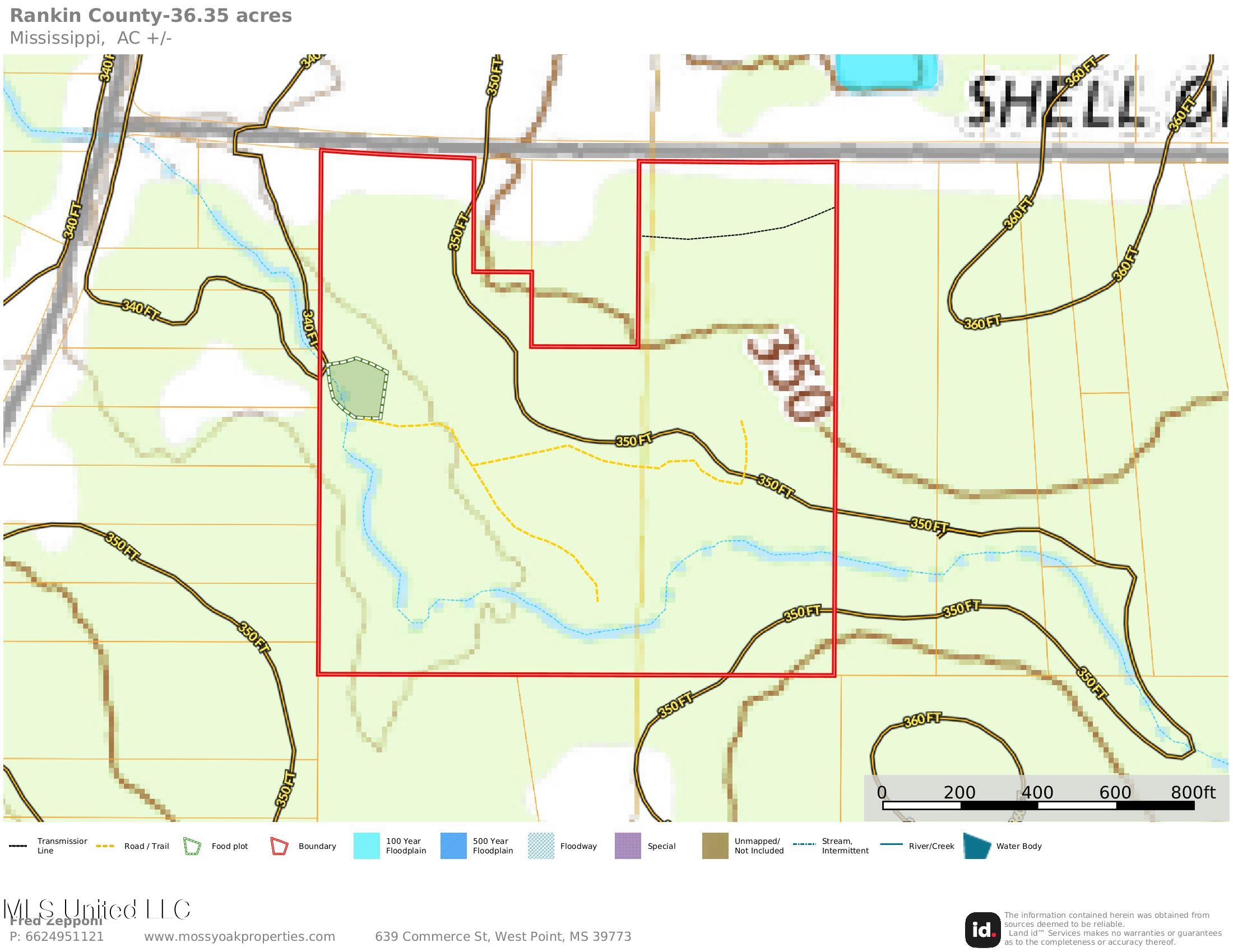 Shell Oil Road Road Brandon, MS 39042 - Photo 4 of 50 topo1