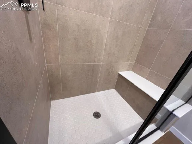 a view of a bathroom