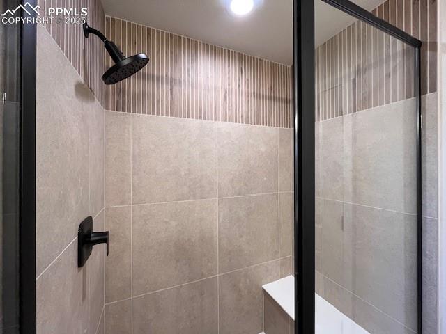 17570 Cerberus Court Monument, CO 80132 - Photo 15 of 15 a bathroom with a shower