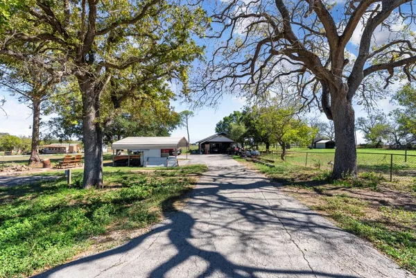 a view of house with garden