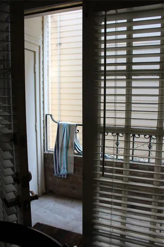 a close view of washer and dryer