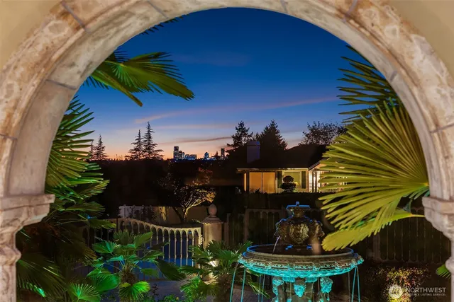 a view of a house with a balcony