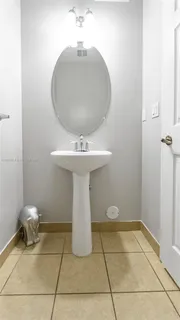 a bathroom with a sink