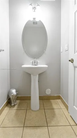 a bathroom with a sink