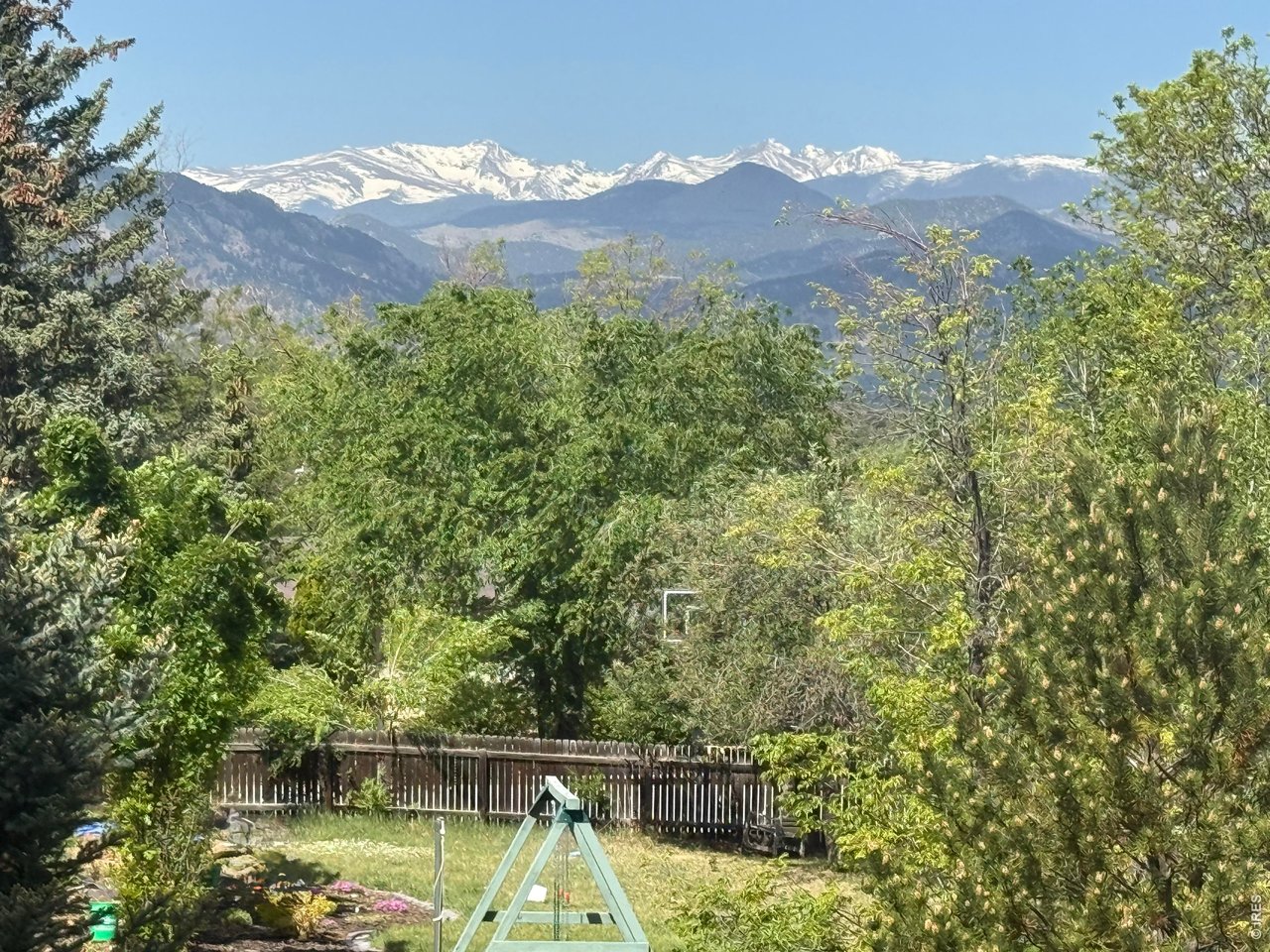 1013 Ravenwood Road Boulder, CO 80303 - Photo 33 of 38 Mountain View from Back Yard