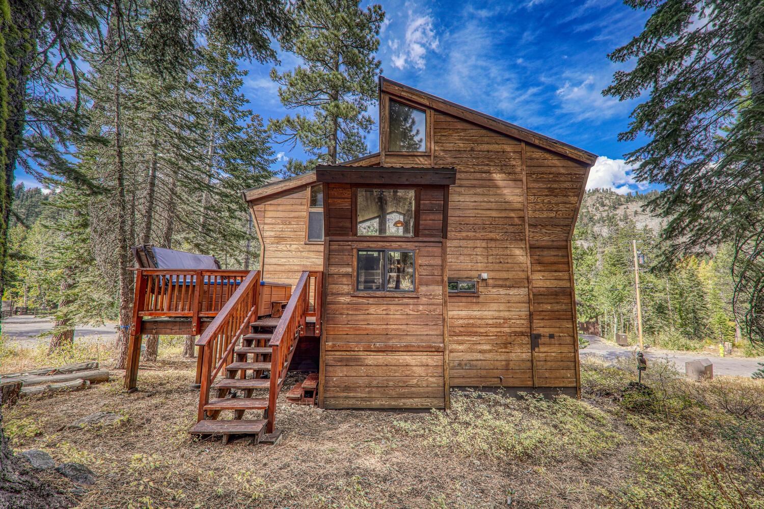 1786 Trapper Place Alpine Meadows, CA 96146 - Photo 2 of 16 a front view of a house with a yard