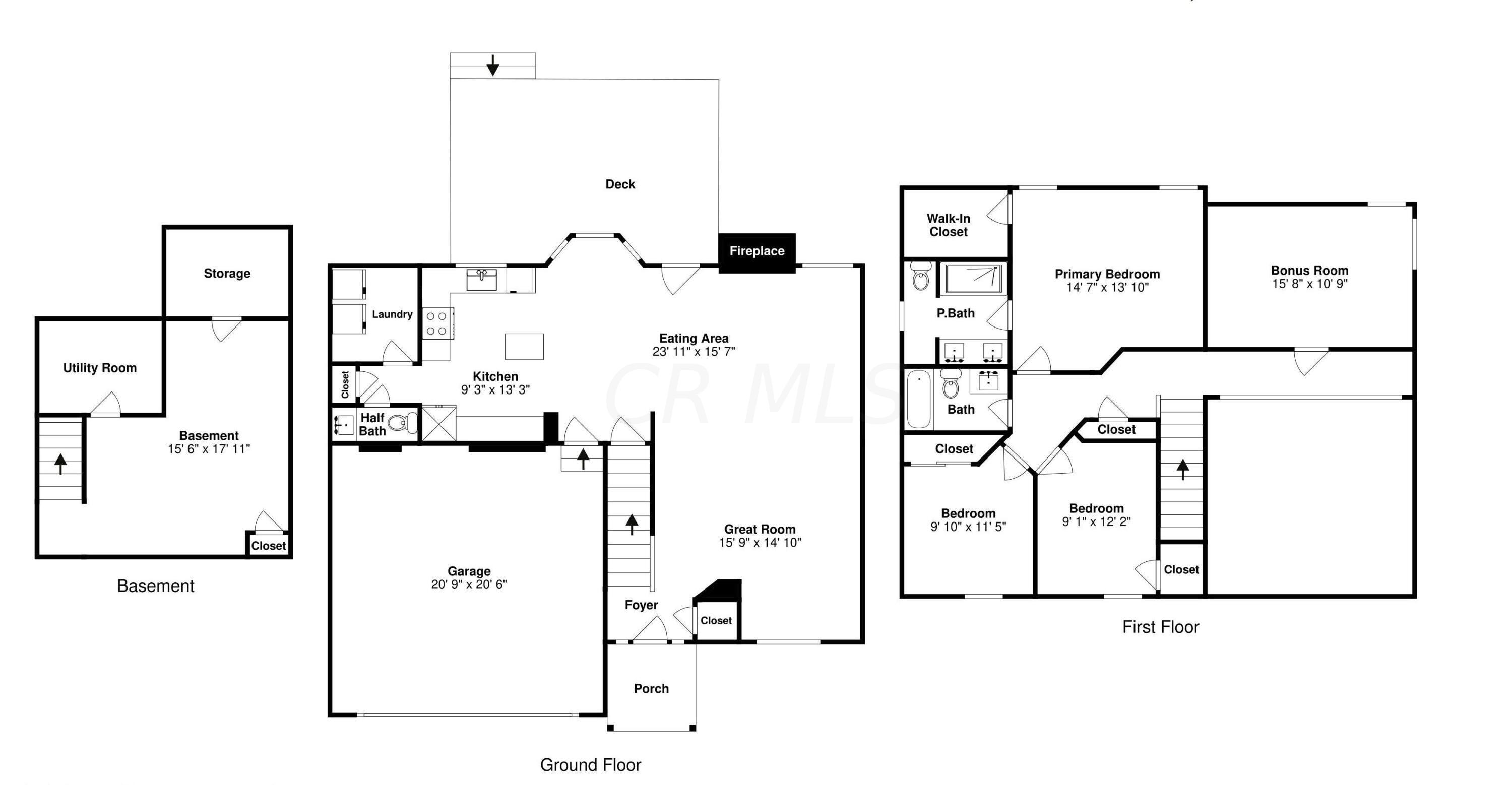 451 Bricktone Road Blacklick, OH 43004 - Photo 14 of 14 single-page-floor-plan